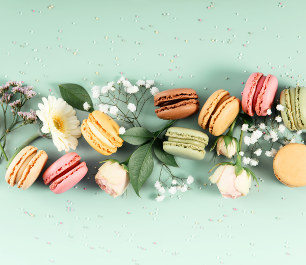 Exemple de macaron fait par la maison Gisèle